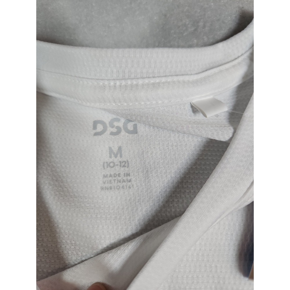 DSG Boys White Soccer Classic Graphic Performance Tank Top Size Medium NWT - Picture 3 of 7